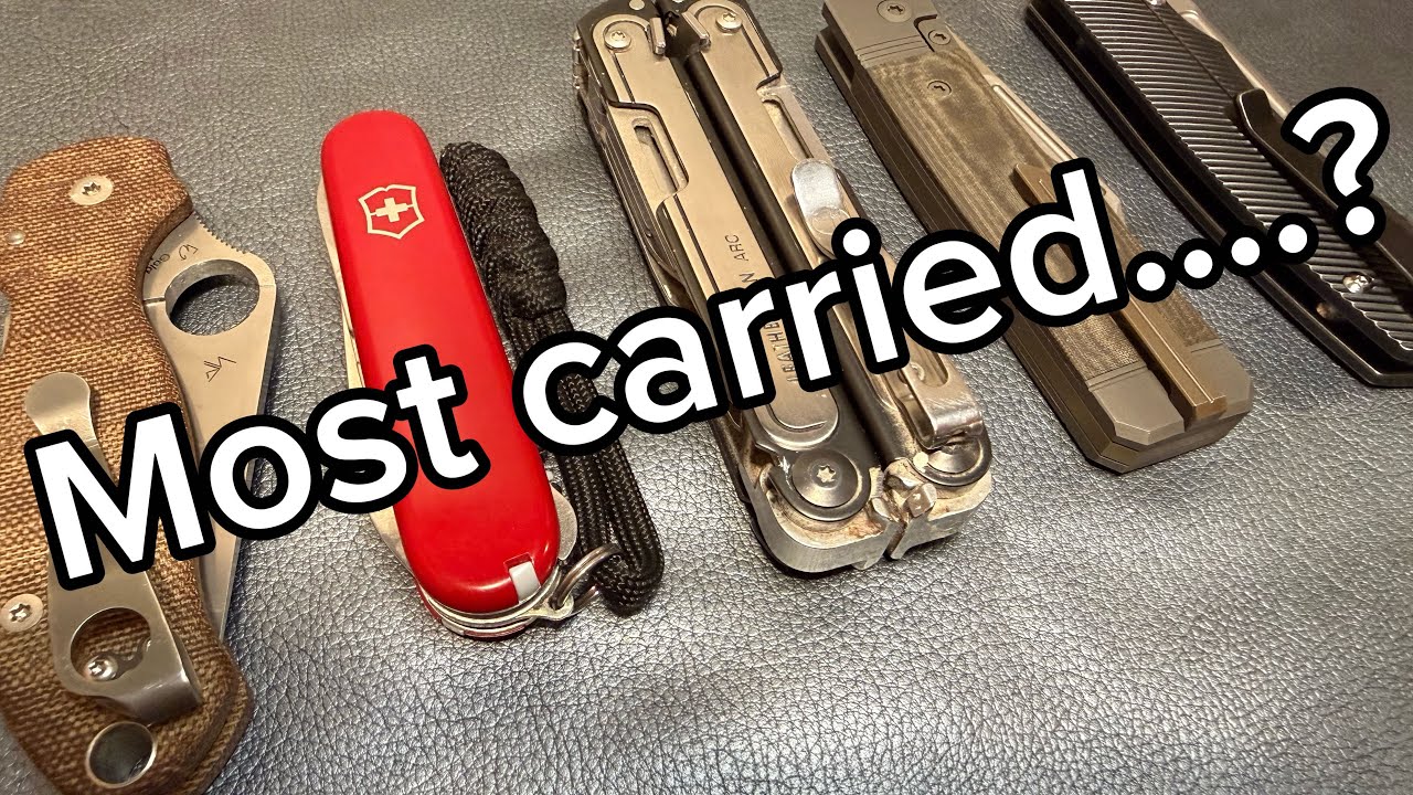 Если бы я мог оставить себе только несколько… Мои самые часто носимые ножи и многофункциональные ...