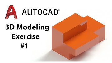 AutoCAD 3D Modeling - Exercise #1 - Basic to Advance in Hindi