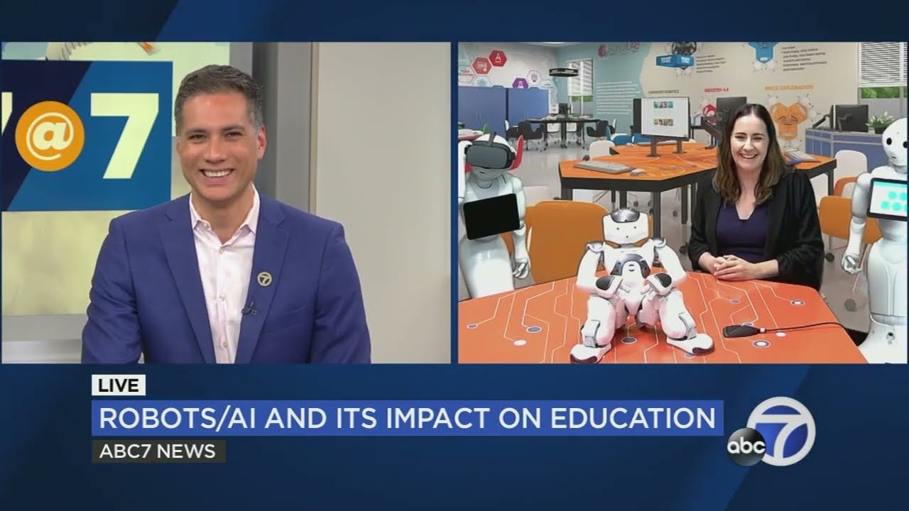 RobotLAB on ABC7 interview