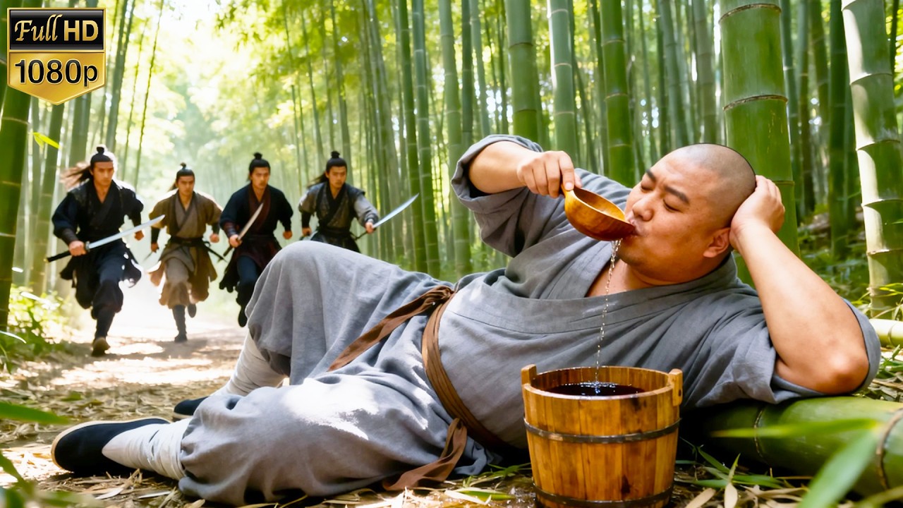 醉酒和尚竟是绝世高手，一人抵千军