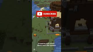 Ominous Bottle Farm 😳#minecraft  #minecraftshorts  #minecraftfarm  #ominous #gaming #automaticfarm