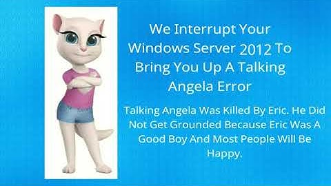 Talking Angela Error (Barney Error 53)
