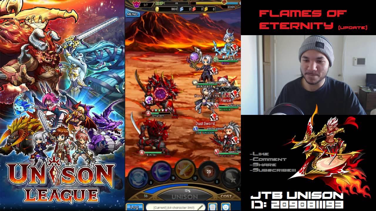 [Unison League] FLAMES OF ETERNITY!!! (Return of APOLLO + Update) YouTube