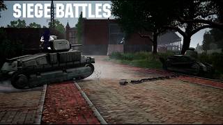 Siege Battles | Real Sensha-do | Girls und Panzer x Squad 44