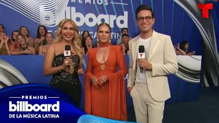 Olga Tañón revela si regañó a Bad Bunny alguna vez | Premios Billboard 2023 screenshot 5