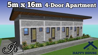 4 Door Apartment Design| Investment Project