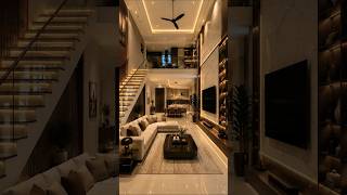 Itna luxury living room kaise banaya 😯 #interiordesign #shorts