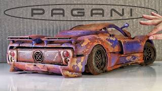 Abandoned Pagani Zonda Full Restoration | Restoration Hypercar Pagani Zonda C12 S