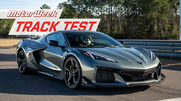 The 2024 Chevrolet Corvette Z06 Brings Supercar Performance to the Street | MotorWeek Track Test