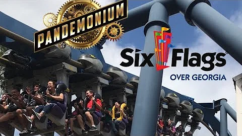 Pandemonium Construction Update + SplashWater Falls Update Six Flags Over Georgia