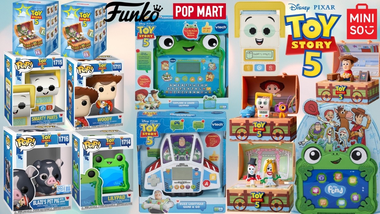 Pixar Toy Story 5 Toys Are Officially Out! (SEE THEM FIRST) - YouTube