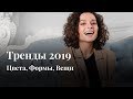 Тренды 2019: Цвета, Формы, Вещи