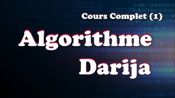 #web_coding #darija #algorithme  #youcode  1/ Algorithme Cours Complet Partie (1) Darija