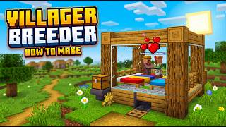 Minecraft Villager Breeder Tutorial 2025 | Easy & Automatic (1.21+)