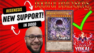 YUGIOH | THEY ANNOUNCED NEW REGENESIS SUPPORT IN DOOD! | TEAM YOKAI
