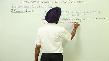 Free Best Topic l ICSE MATH XII l Application of Calculus in Commerce l Revenue Function l L1395