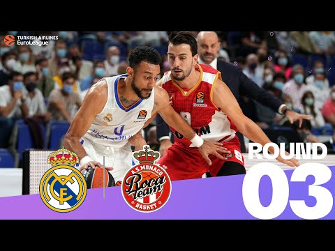 Real Madrid stops Monaco! | Round 3, Highlights | Turkish Airlines EuroLeague