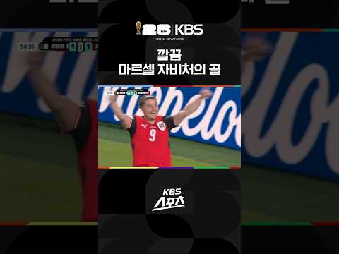 자비처의 골, 다시 앞서는 오스트리아 #shorts / KBS