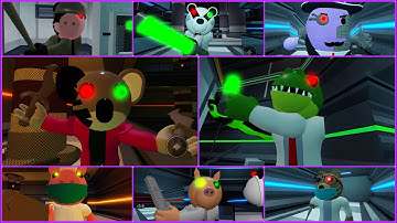 ALL JUMPSCARES in Piggy Fangame “Impossible Plant”