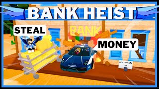 Wild West BANK HEIST!! in Roblox Build a Boat