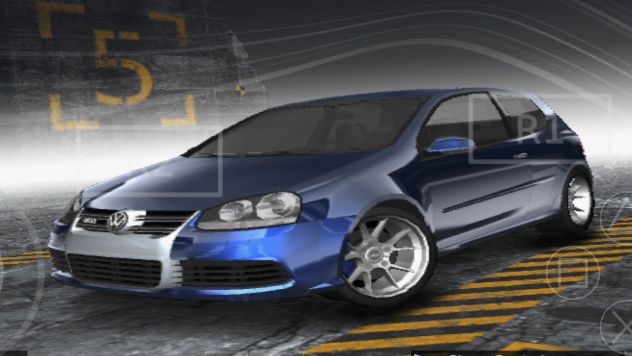 NFS Pro Street - Insane Golf R32 MK5 - Nethersx2 - YouTube