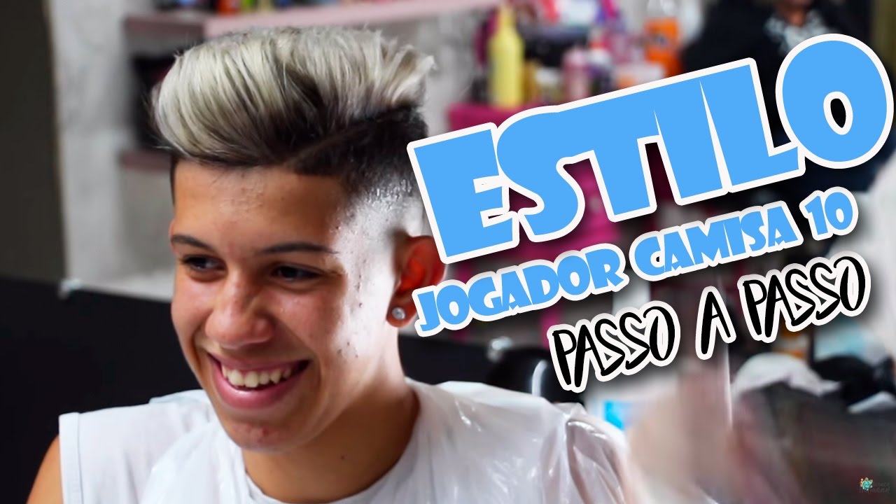 cabelo masculino com mechas branca