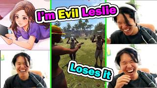 Toast Dies of Laughter Watching Leslie Role Play in Rust