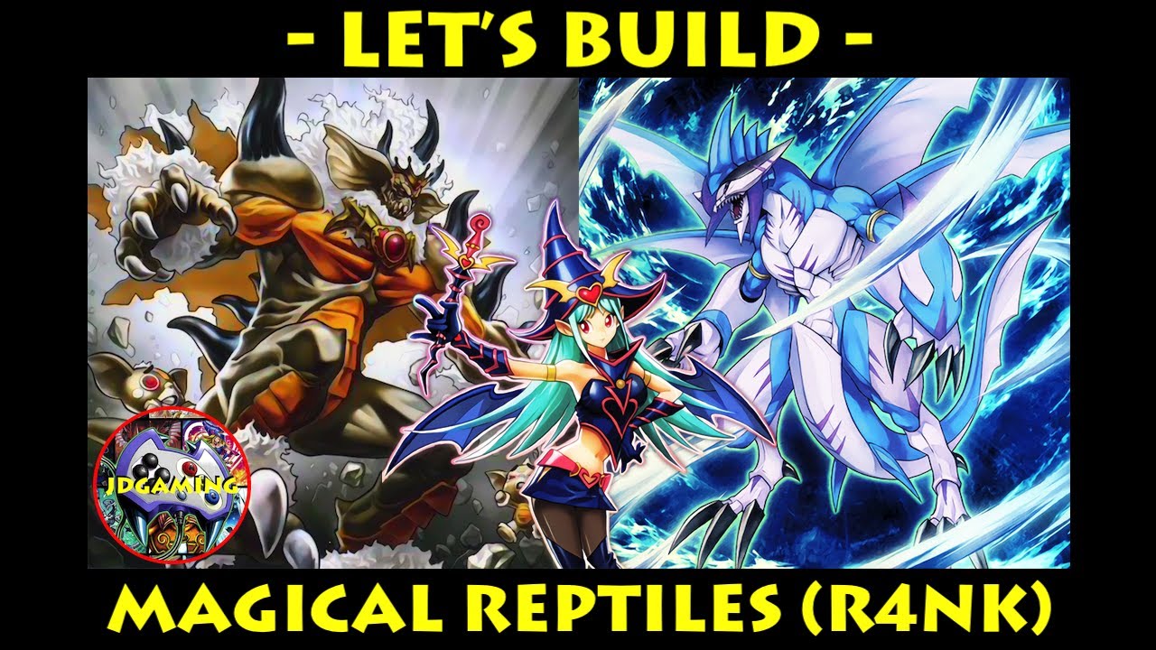 Let's Build Magical Reptiles YuGiOh! Rank 4 Xyz Toolbox Deck