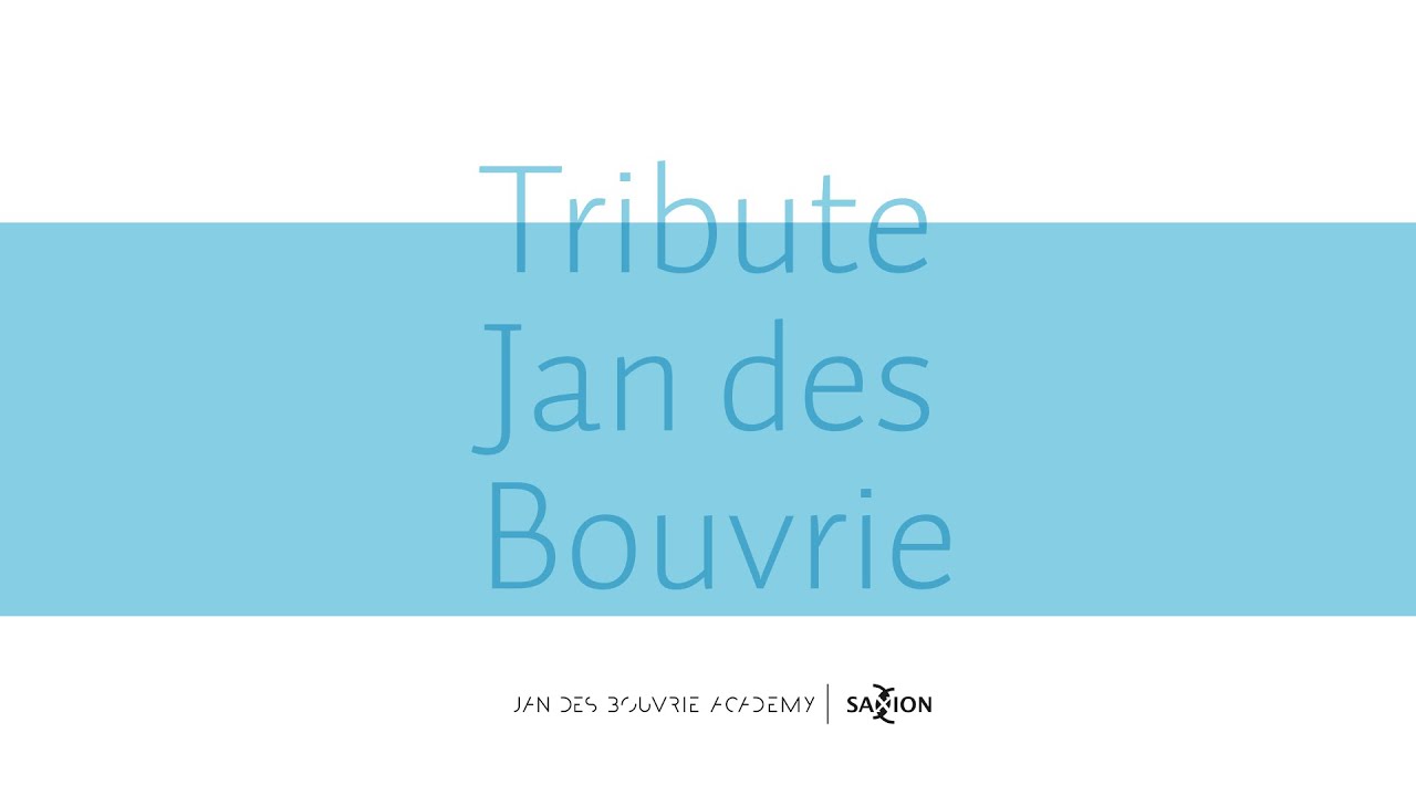Tribute to Jan des Bouvrie