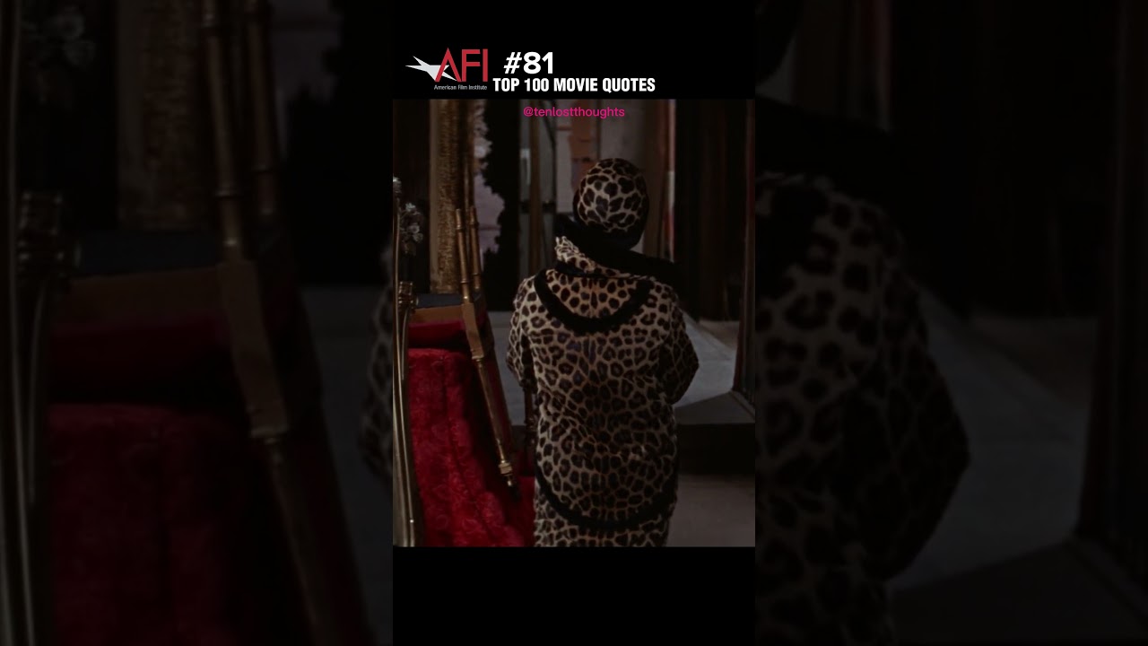 AFI Top 100 Movie Quotes | 81 | Funny Girl (1968) 