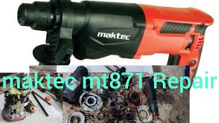 Maktec Hammer Drill Repair || Maktec MT 8701