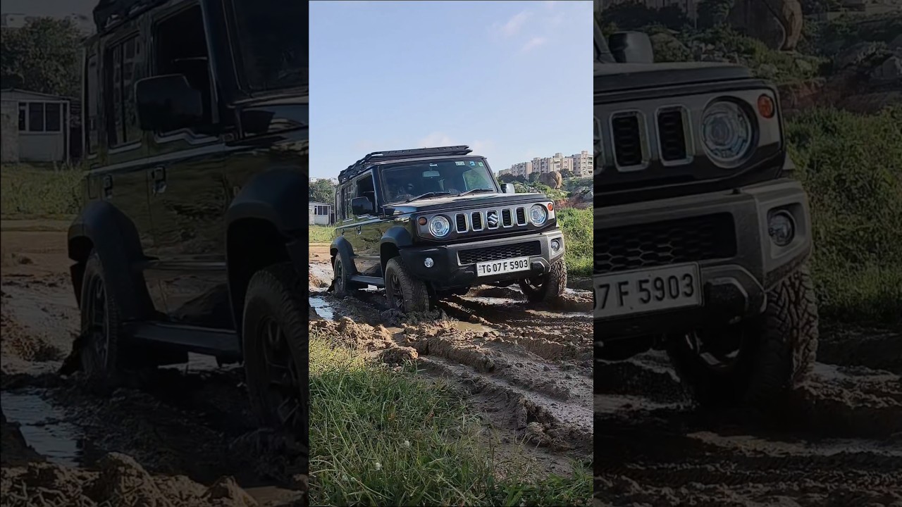Offroading Jimny 