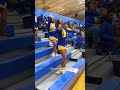 💙💛📣 They pranked the WCHS Cheer Captain 😂 #cheer #cheerleading #highschoolbasketball #funny