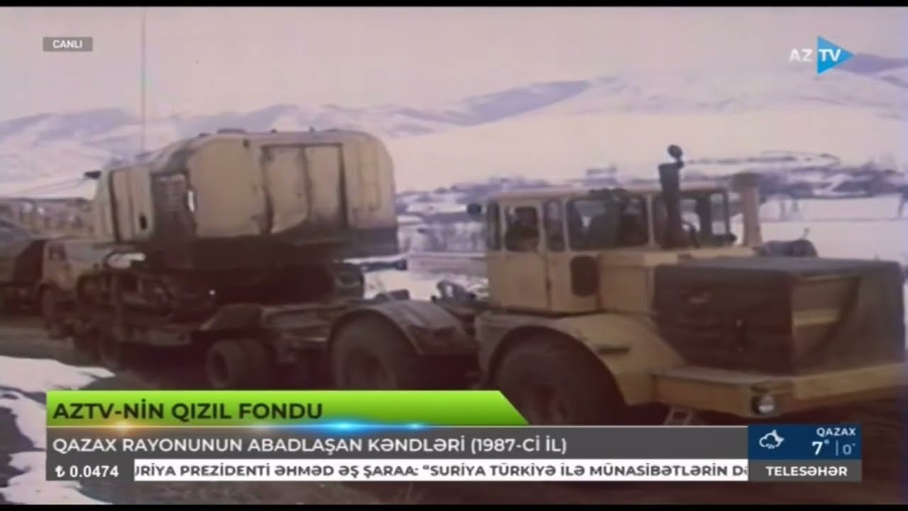 Qazax rayonunun abadlaşan kəndləri (1987-ci il) - AzTV-nin Qızıl Fondu