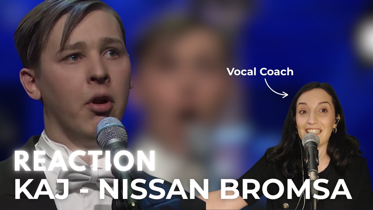 Vocal Coach Reacts to KAJ - Nissan Bromsa
