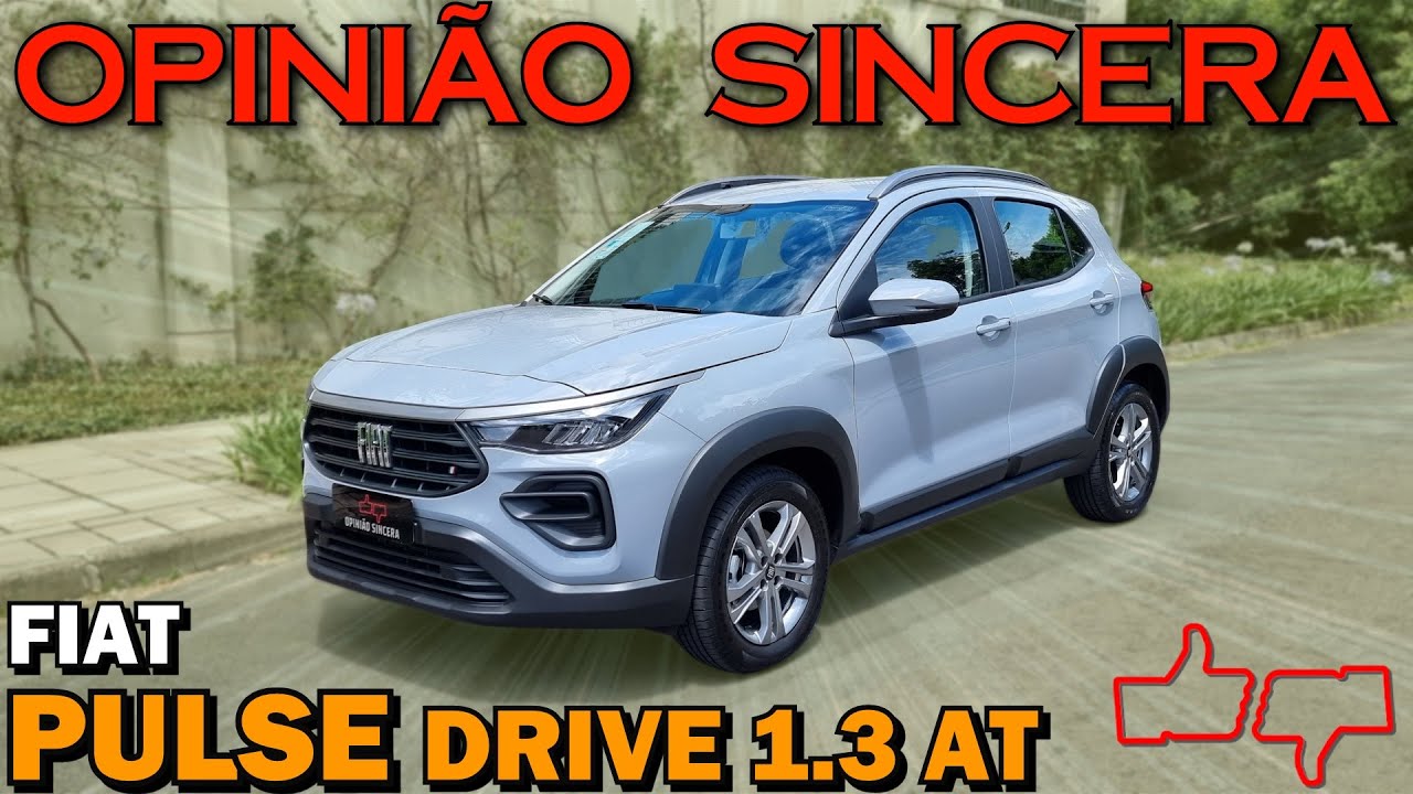 Fiat PULSE Drive 1.3 CVT - Automático, consumo, desempenho, PREÇO, problemas, versões. VALE A PENA?