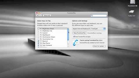 StudioOne - Using FunctionFlip to customize your function keys on Mac