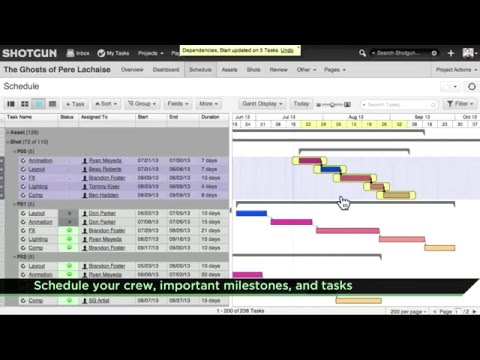 Shotgun Software - Production Tracking