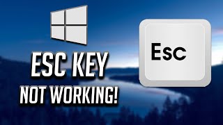 ESC Key Not Working In Windows 10 - [5 FIXES] screenshot 4