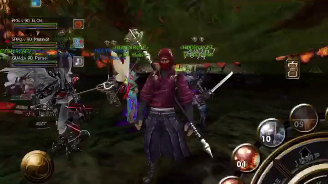 Izanagi Online- Guild Raid (All class gameplay)