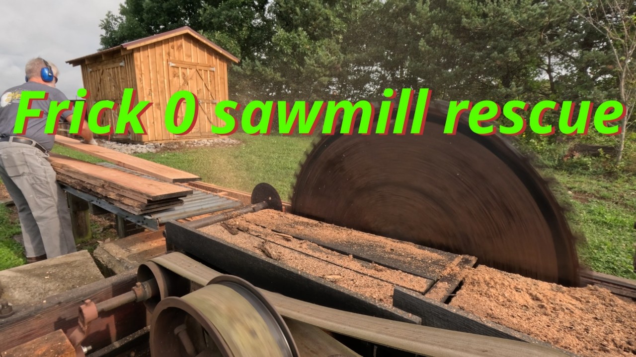 Rescuing a old Frick 0 mill for brad # 923