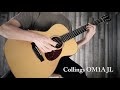 Acoustic music works  collings om1a jl julian lage signature adirondack spruce mahogany