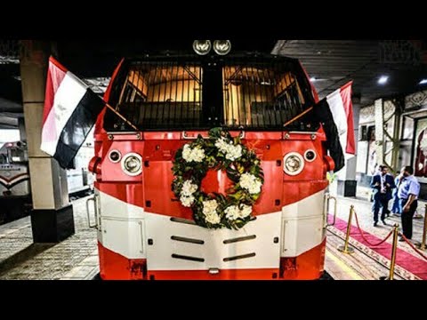 قطار محطة رمسيس القاهرة للقطارات و معلومات هامة عنها  و احترافية السكة الحديد في ادارة المحطة