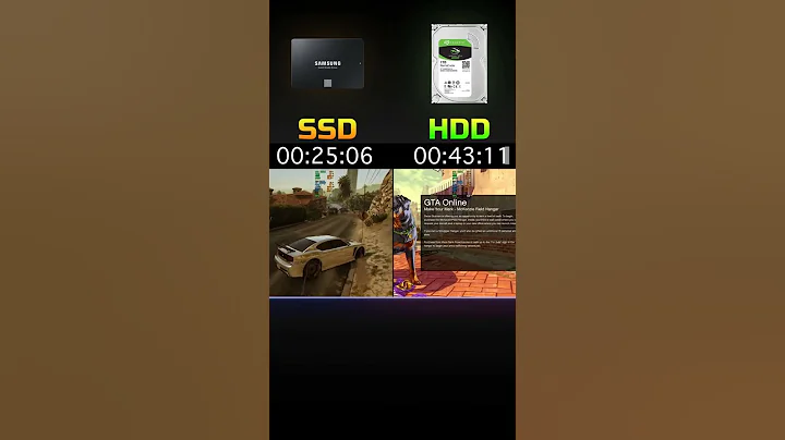 GTA 5 | SSD vs HDD Boot time Comparison