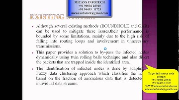 By-Passing Infected Areas in Wireless Sensor Networks using BPR