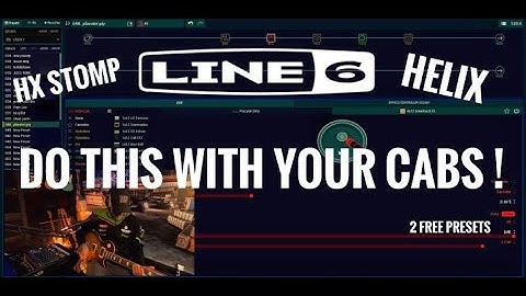 Line 6 Helix. Mic and Cab tips and tricks