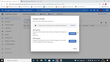 Creating Kubernetes cluster using GCP and Deploying nginx server