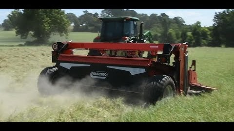 Maschio Gaspardo Bora 320 and 360 Mower conditioners promotional film from Small Farm Innovations.