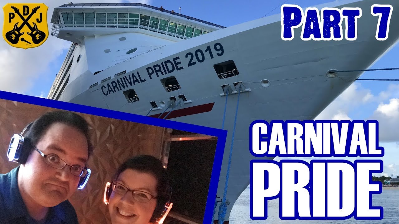 Carnival Pride Cruise Vlog 2019 - Part 7: Back On The Ship, Hypnotist, Silent Disco - ParoDeeJay