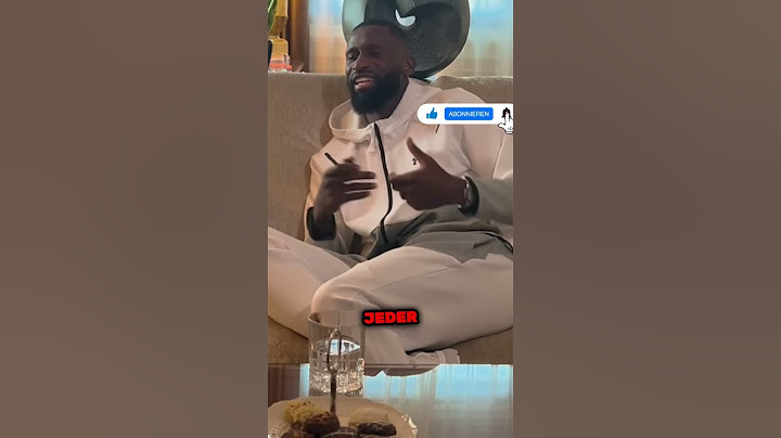 Rüdiger erklärt die schönen Seiten des Fußballs #realmadrid #championsleague #rudiger #tonikross